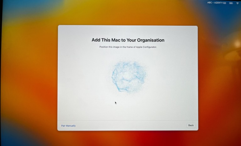Enroll a corporate MacOS device in Intune through Apple Business ...