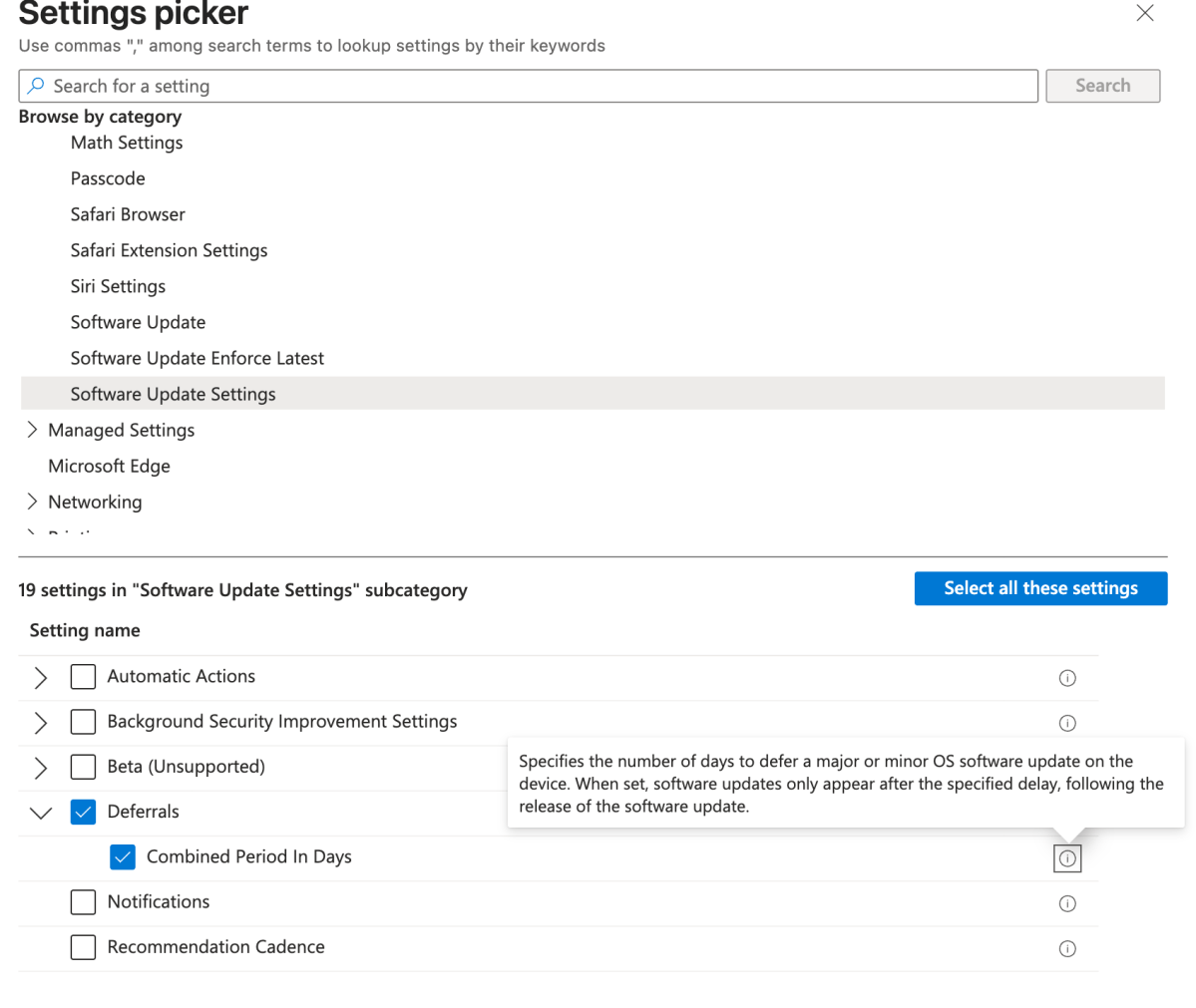 Hide Apple updates with Microsoft Intune DDM policies for iOS and&nbsp;macOS